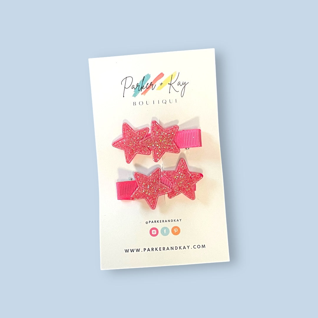 Twinkling Stars Hair Clips