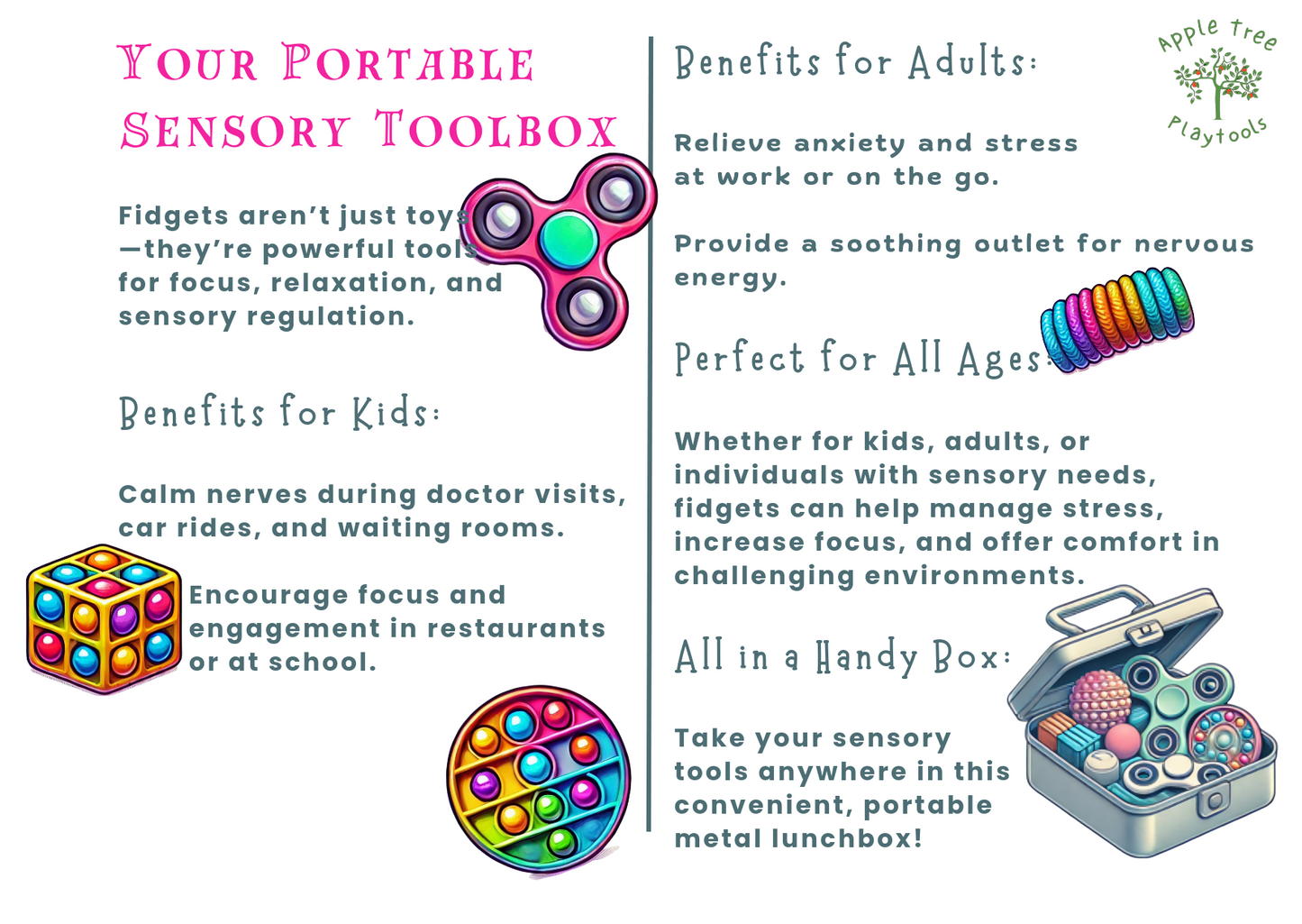 Sensory Toolbox (Fidgets!)