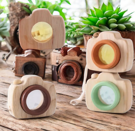 Top Seller! Prism Lens Wooden Camera