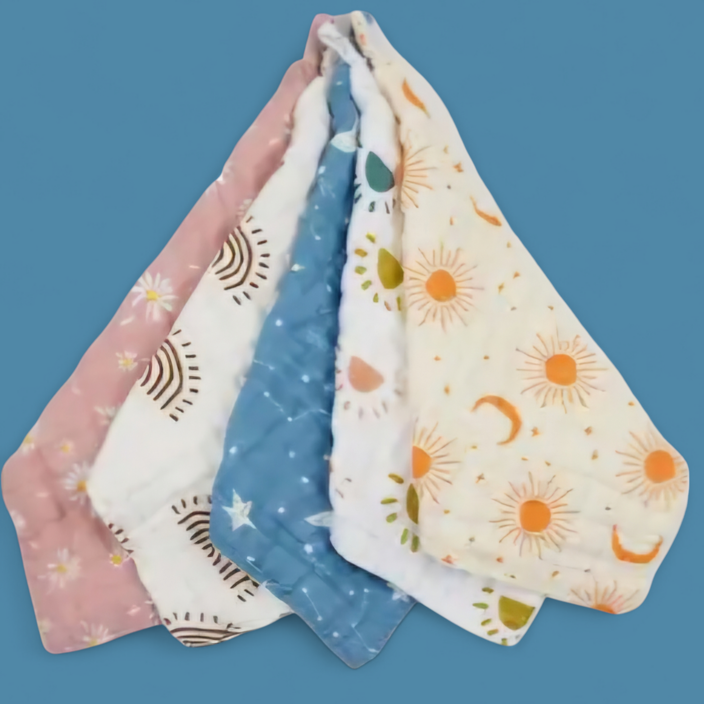 Top Seller! Muslin Burp Cloths