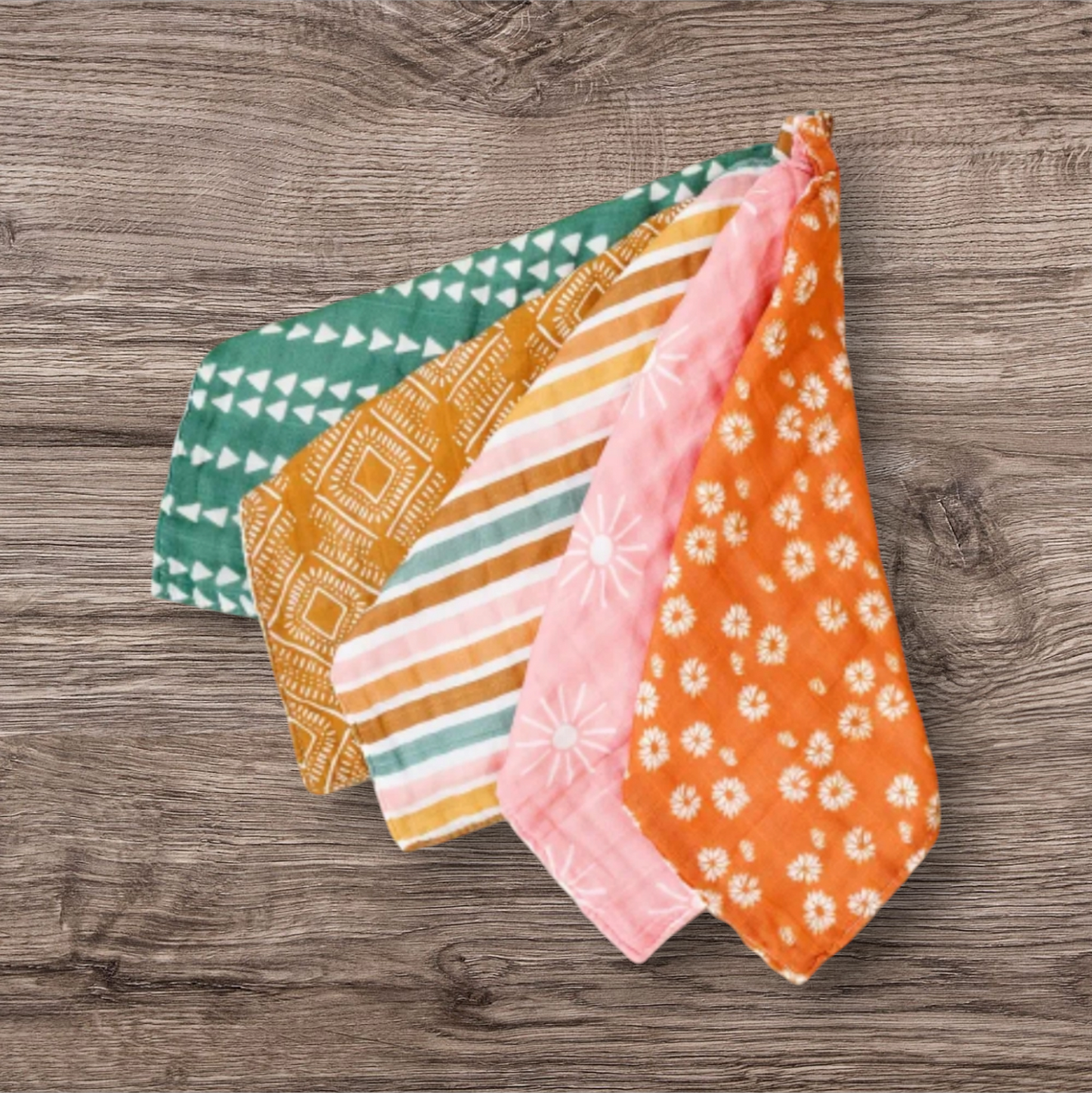 Top Seller! Muslin Burp Cloths
