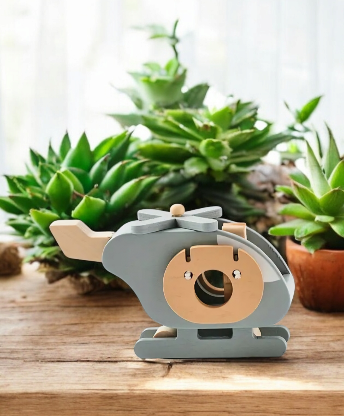 Christmas Countdown Sale Price! Wooden Helicopter Toy