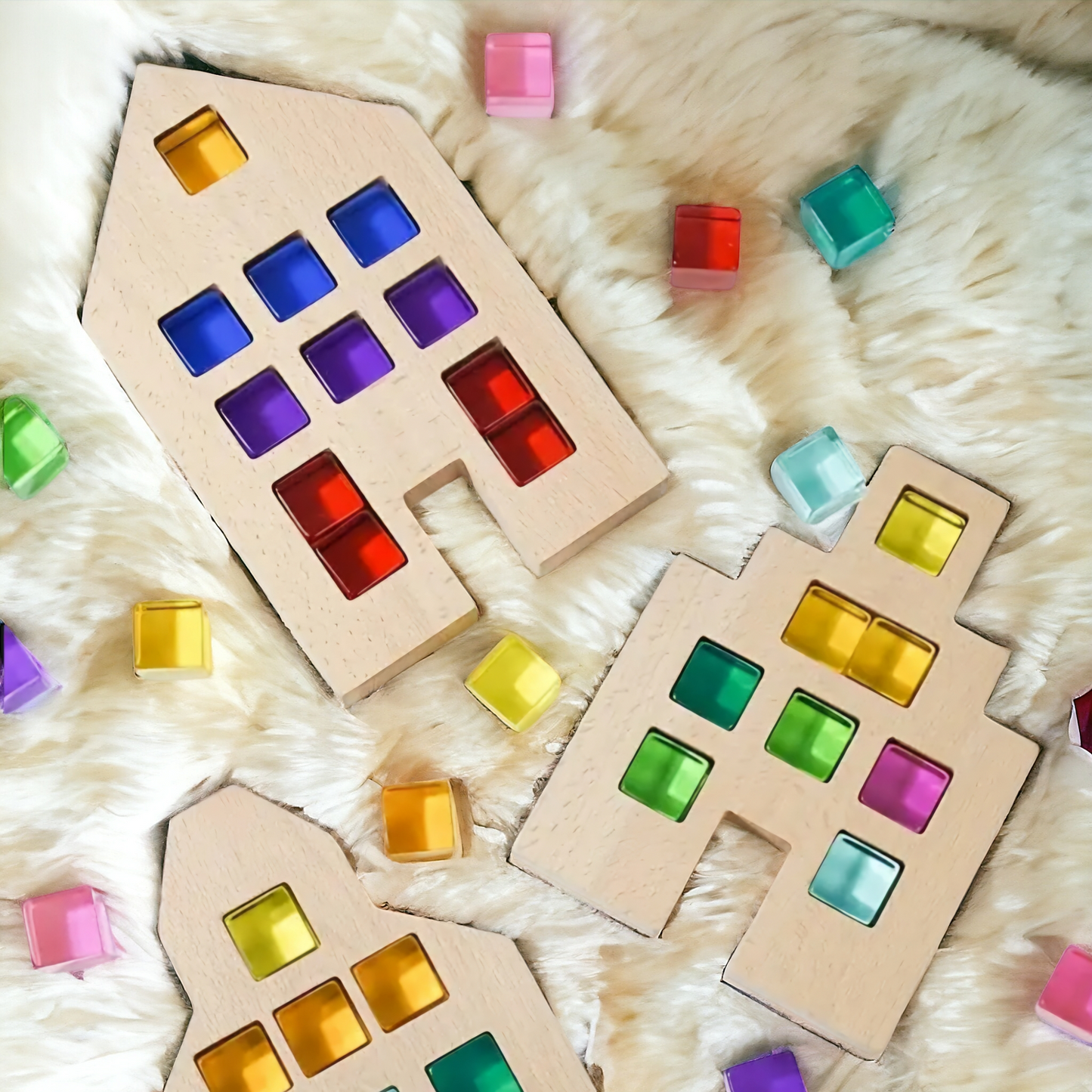 Wooden House Frames - Creative Building Fun!