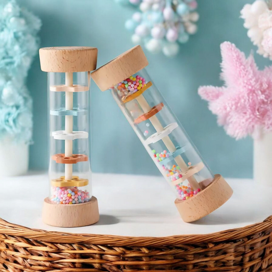 Top Seller! Wooden Rain Stick Musical Toy