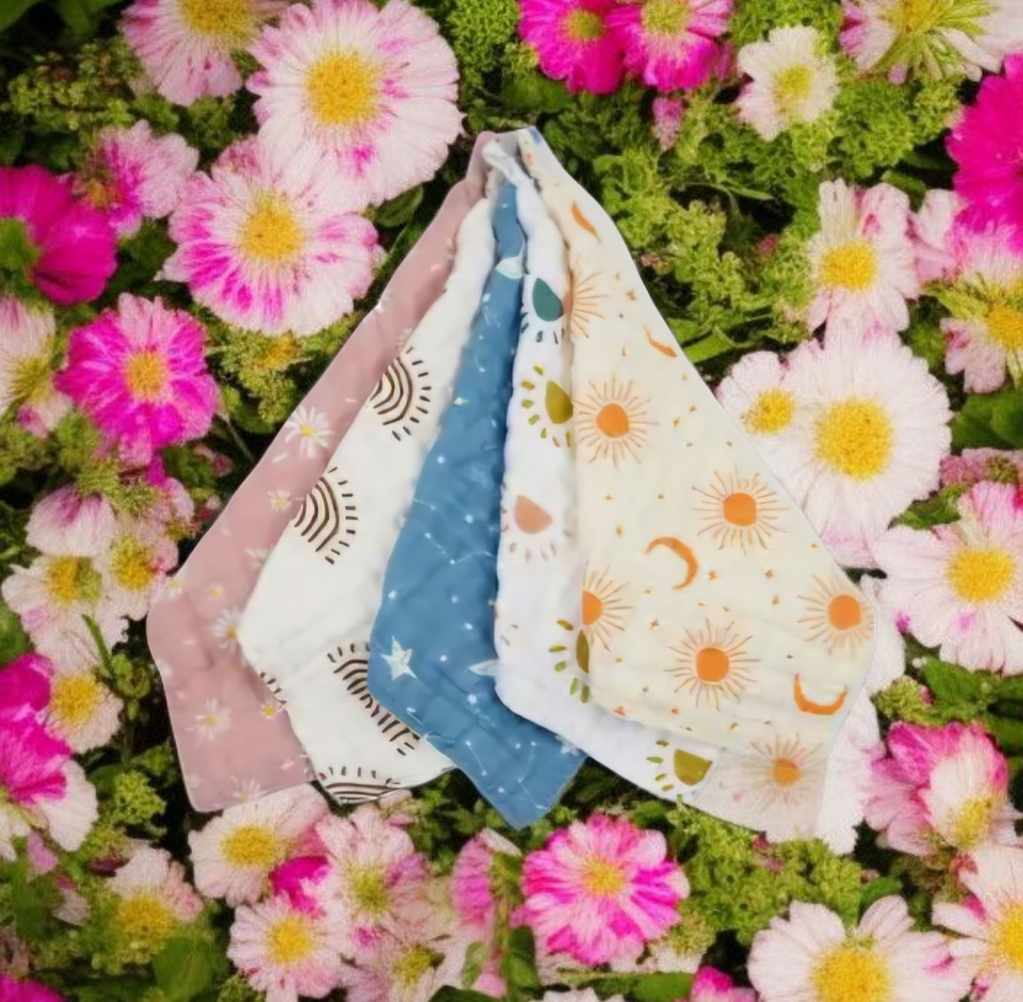 Top Seller! Muslin Burp Cloths