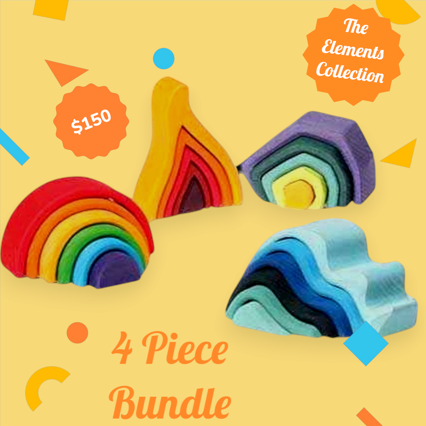 Earth Element Nesting Blocks
