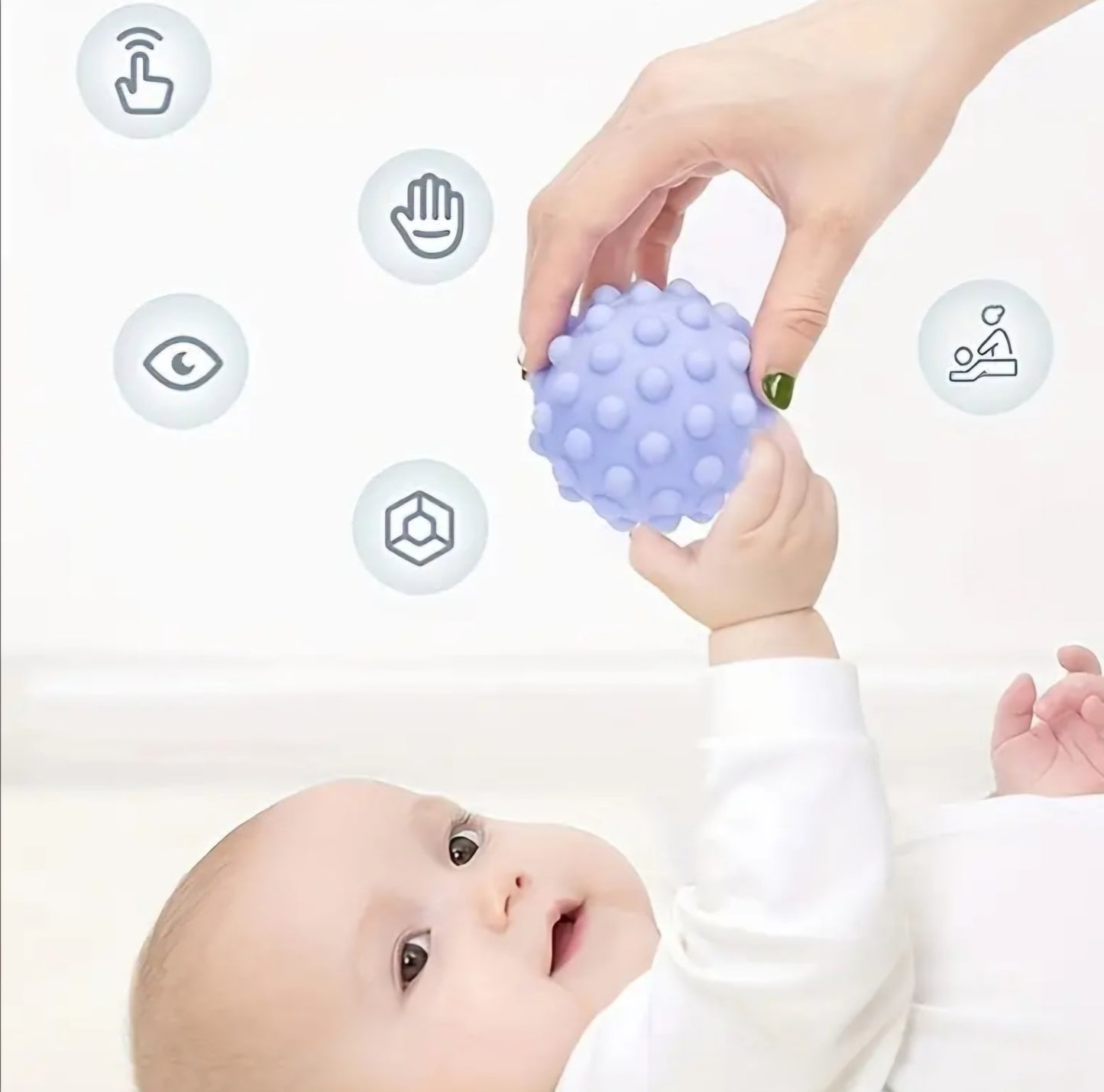 Clearance! Infant Toddler Tactile Ball Set