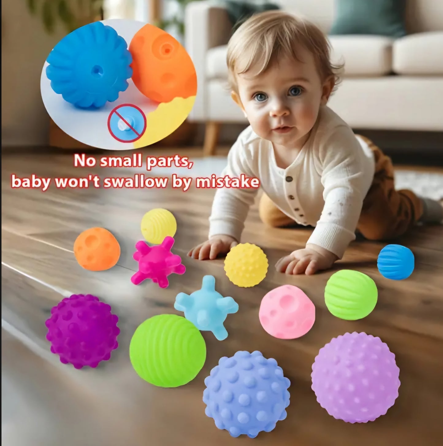 Clearance! Infant Toddler Tactile Ball Set