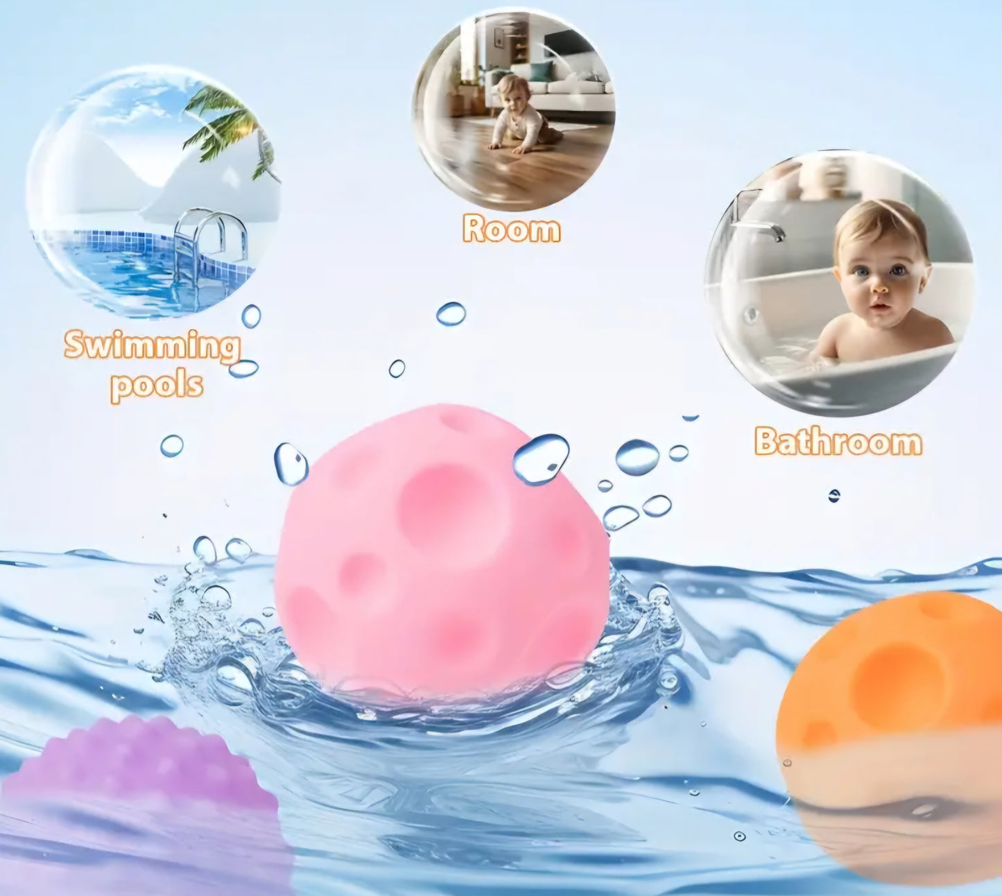 Clearance! Infant Toddler Tactile Ball Set