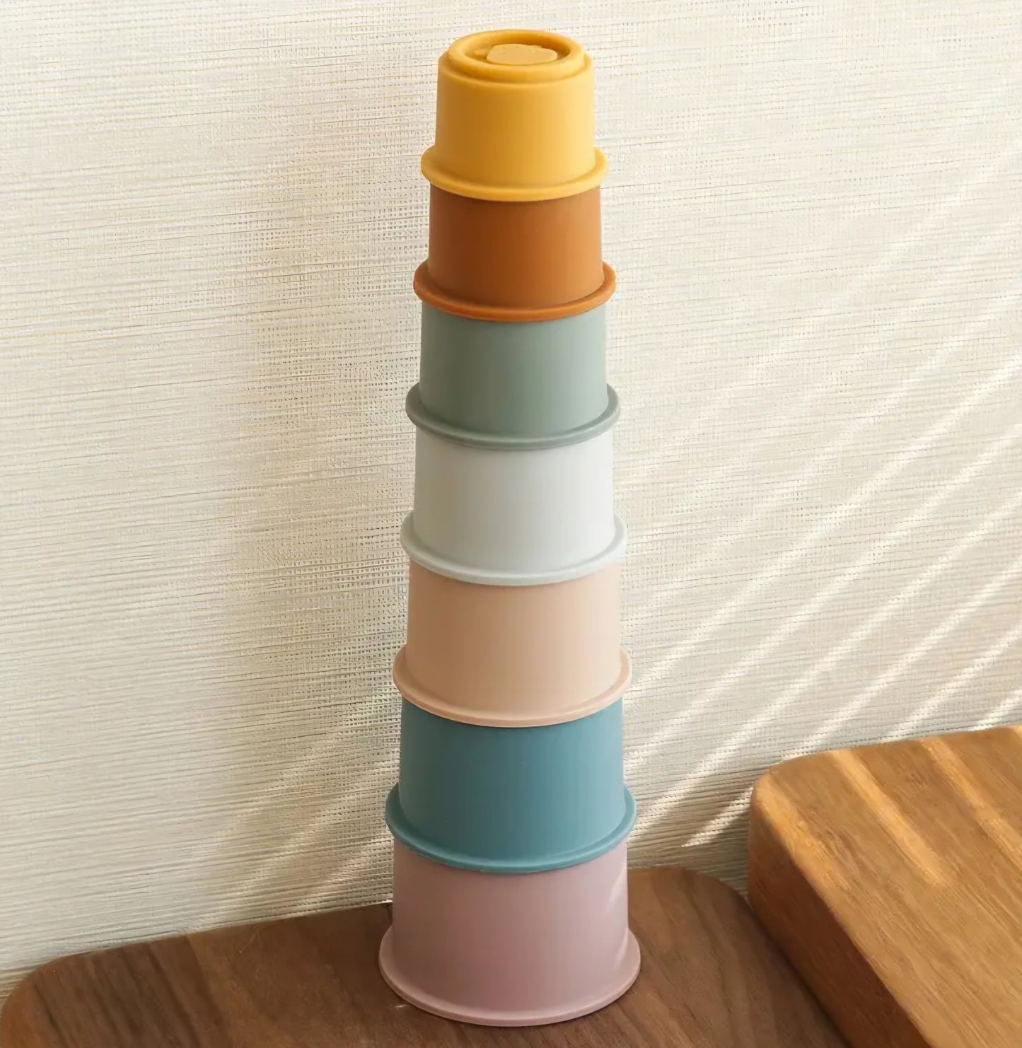 Silicone Stacking Cups - 2 sizes available