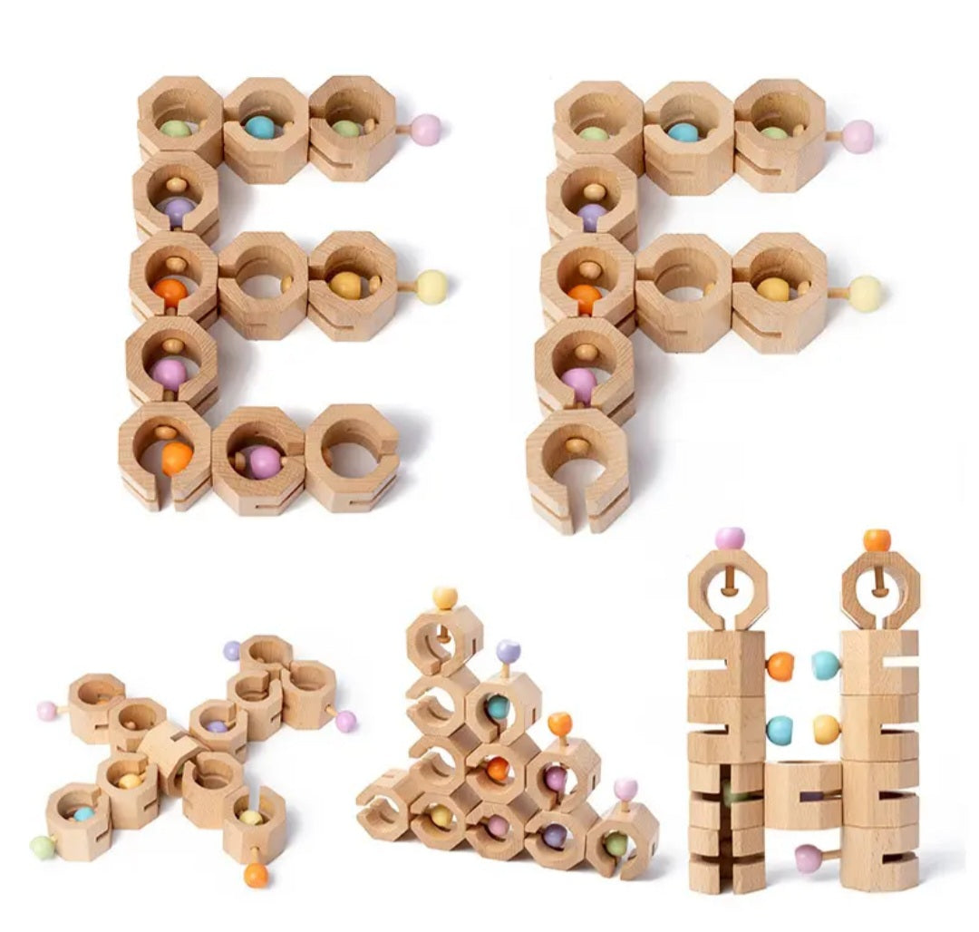 Montessori Shape Matching & Stacking Toy