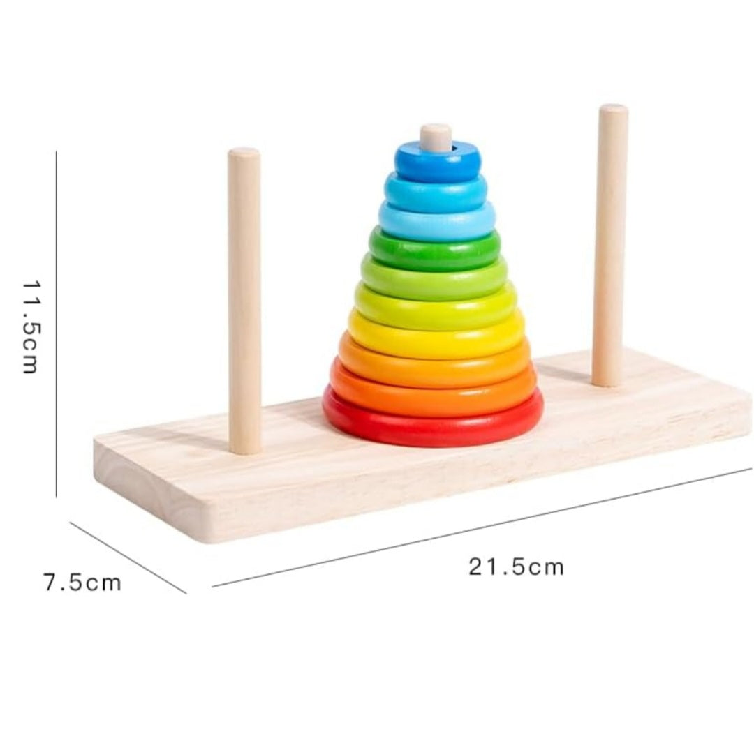 Montessori Tower of Hanoi Puzzle