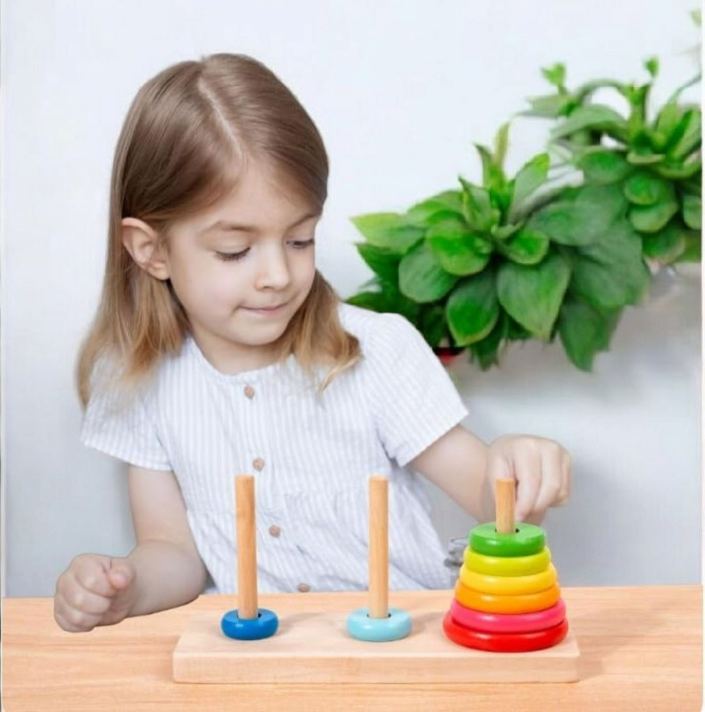 Montessori Tower of Hanoi Puzzle