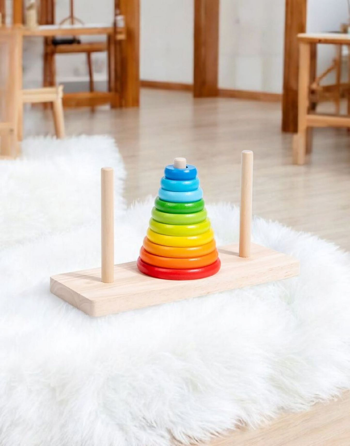 Montessori Tower of Hanoi Puzzle