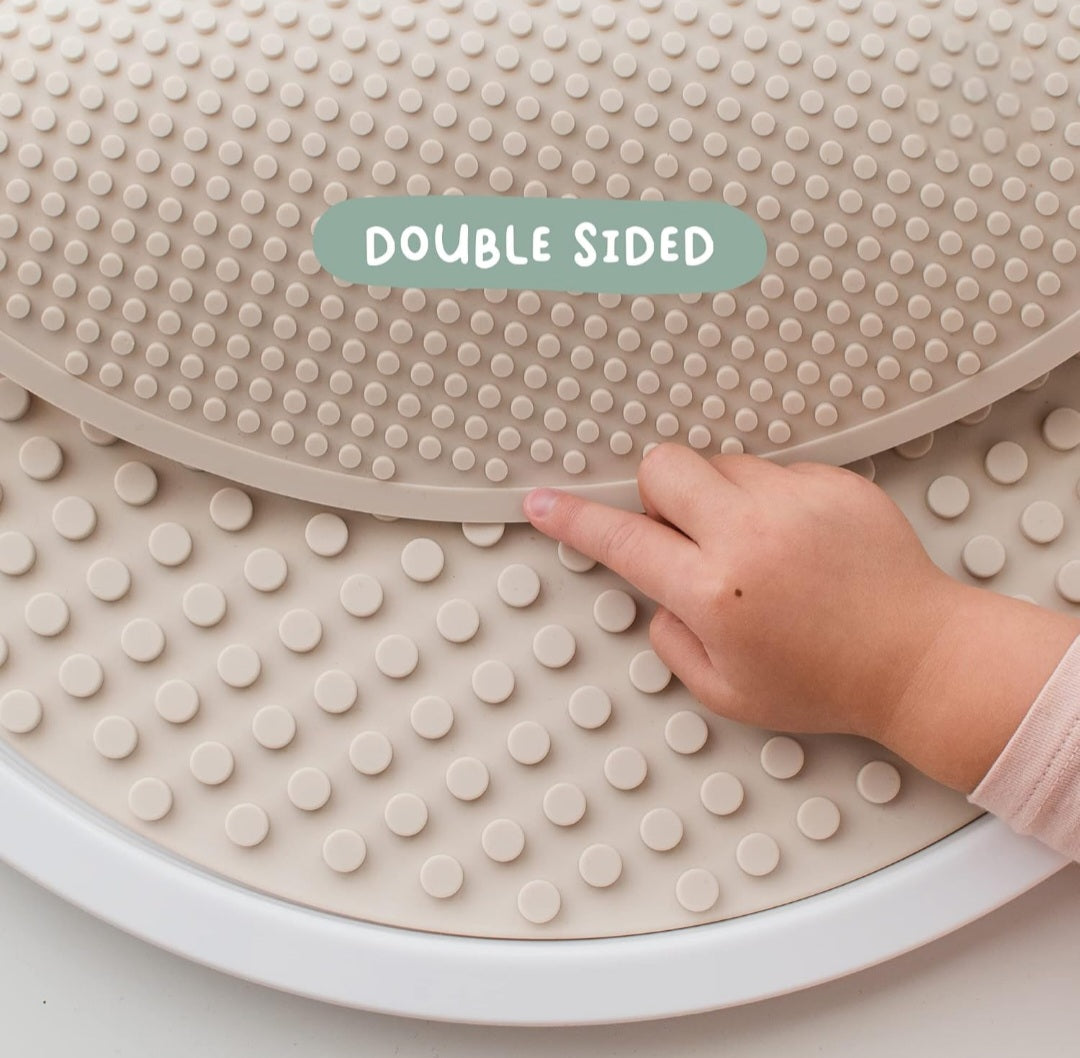 Silicone Building Blocks Baseplate - Compatible with sensory play tray