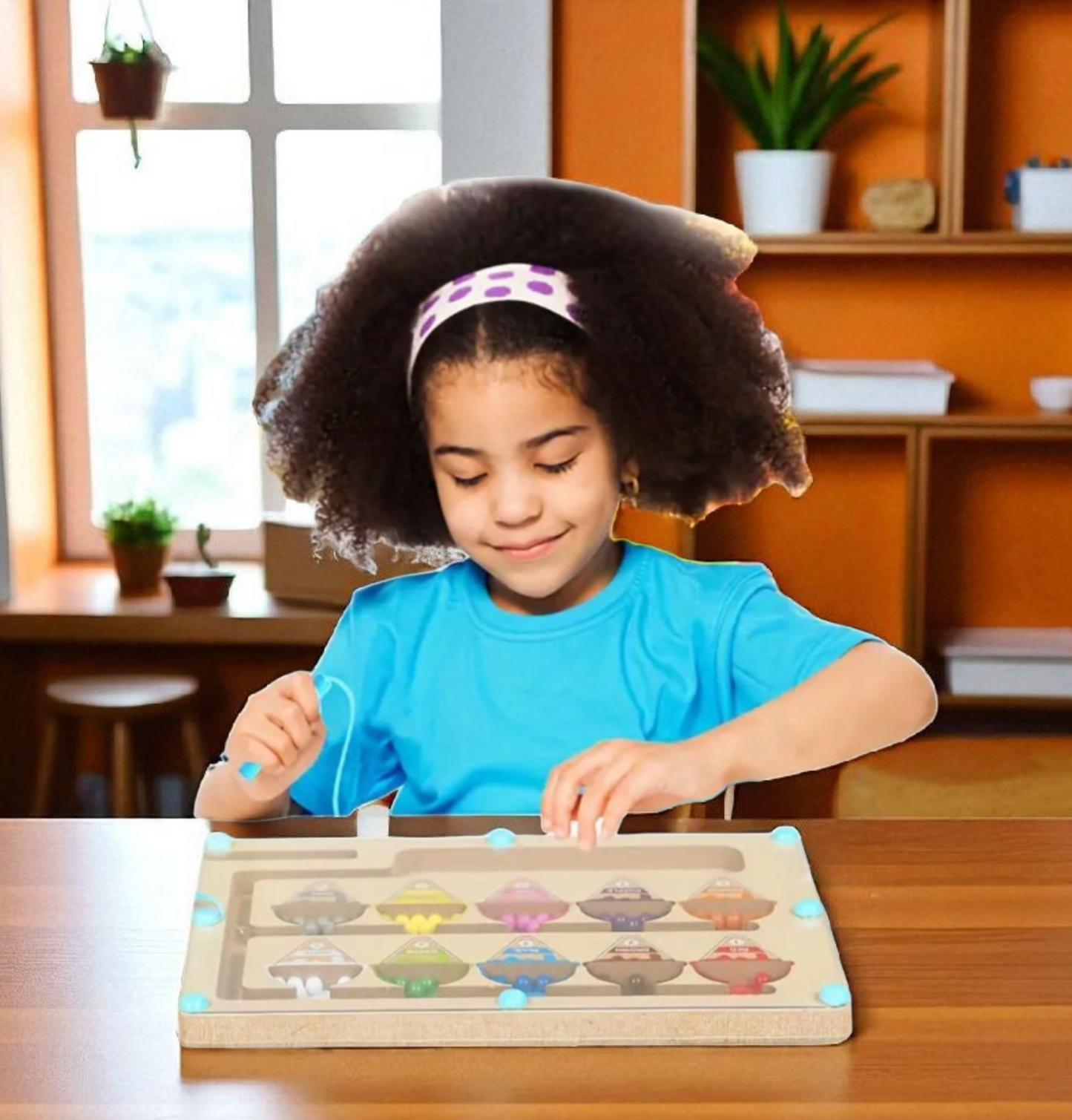 Magnetic Marble Maze Boards