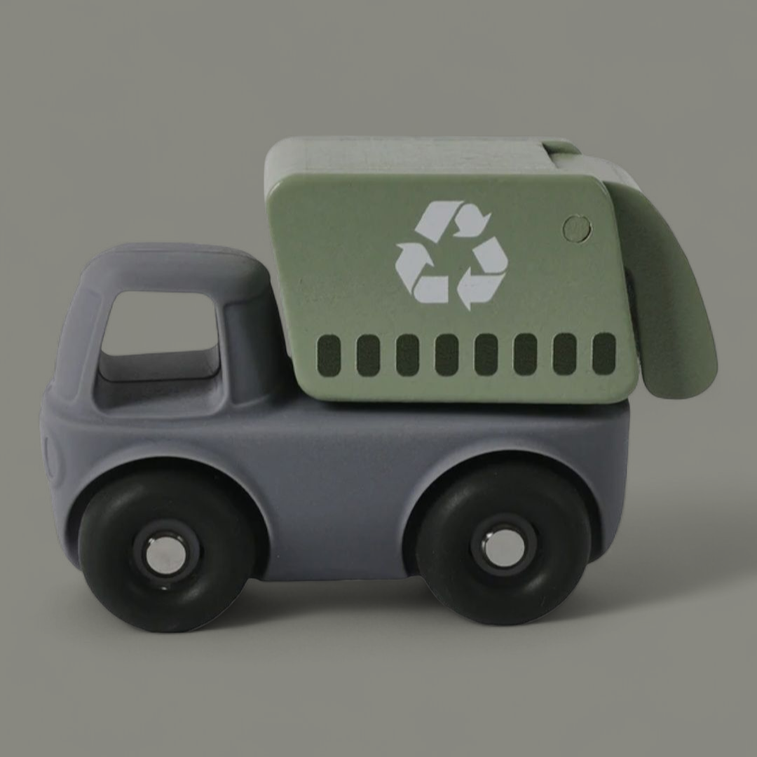 Mix & Match Silicone & Wood Vehicle Set