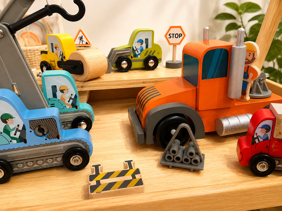 Construction Transport Truck & Vehicle Set