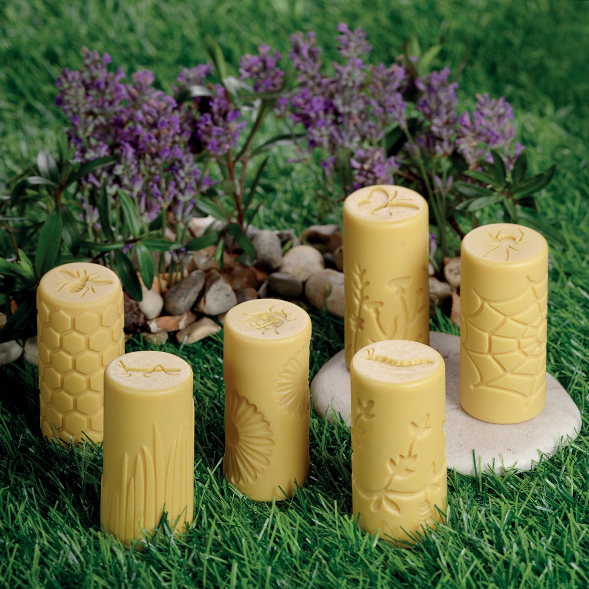 Seasonal & Nature Dough Rollers β 6-Piece Sets