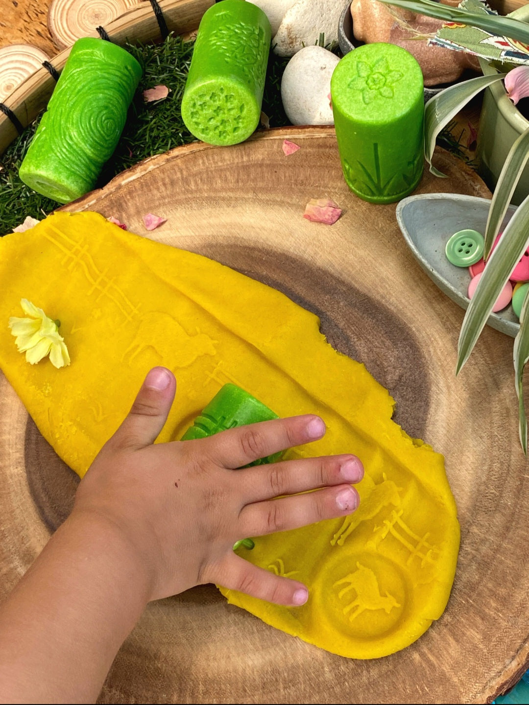 Seasonal & Nature Dough Rollers β 6-Piece Sets