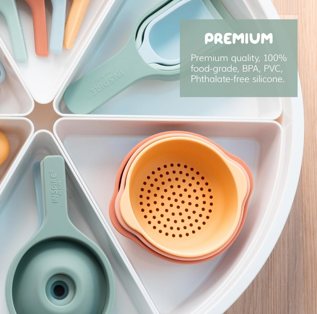 Silicone Sensory Tool Sets (4-Pack Options)