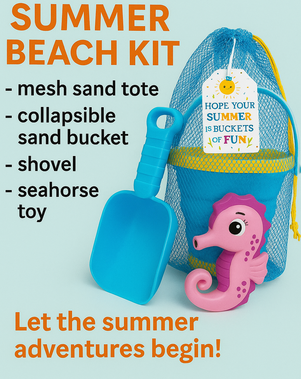 โ๏ธ Summer Fun in a Bag! ๐
(Summer Beach Kit)