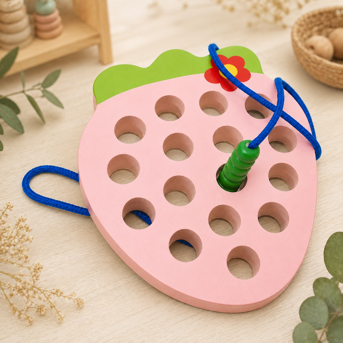 Wooden Fruit Lacing Boards