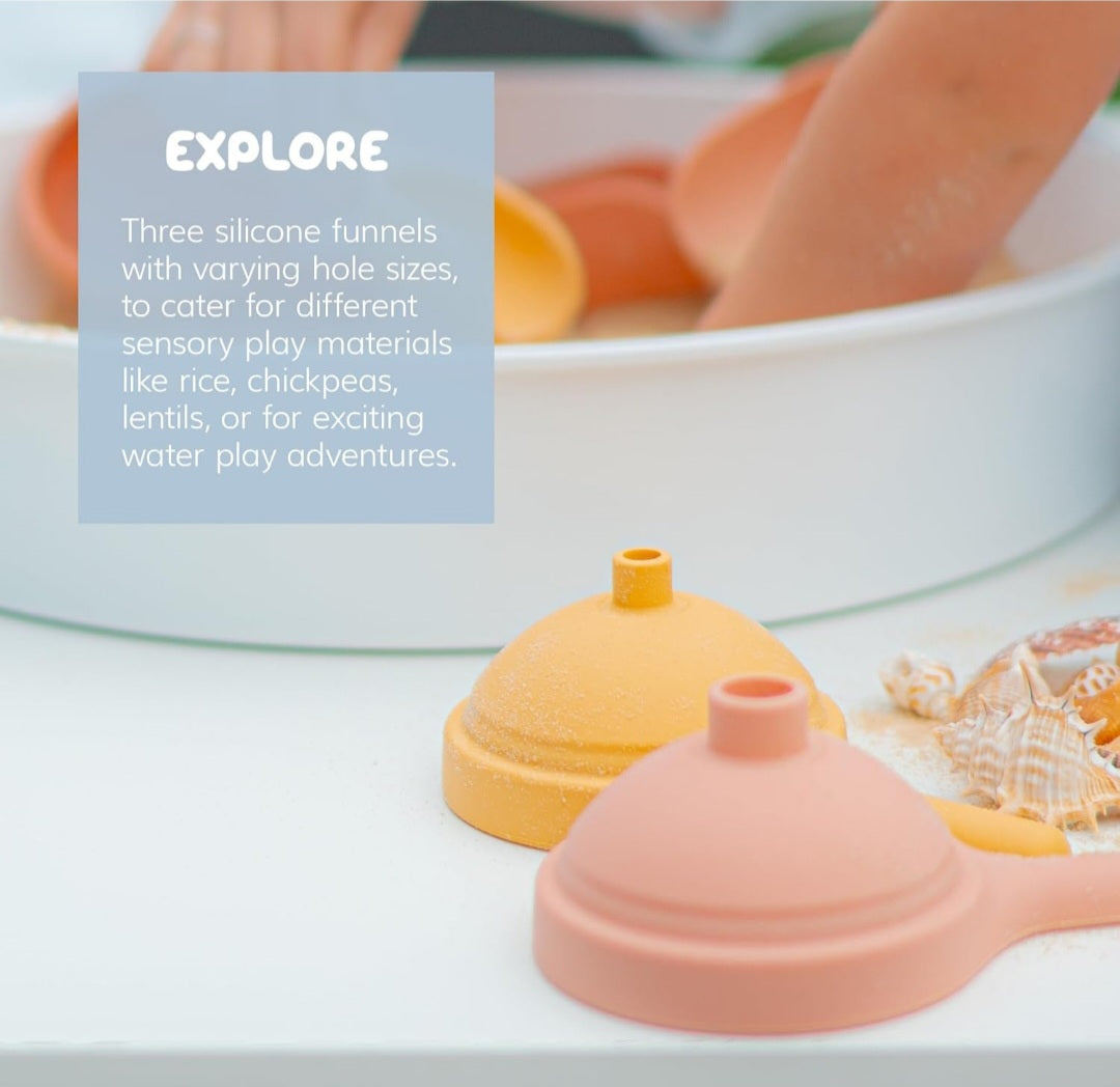 Silicone Sensory Tool Sets (4-Pack Options)