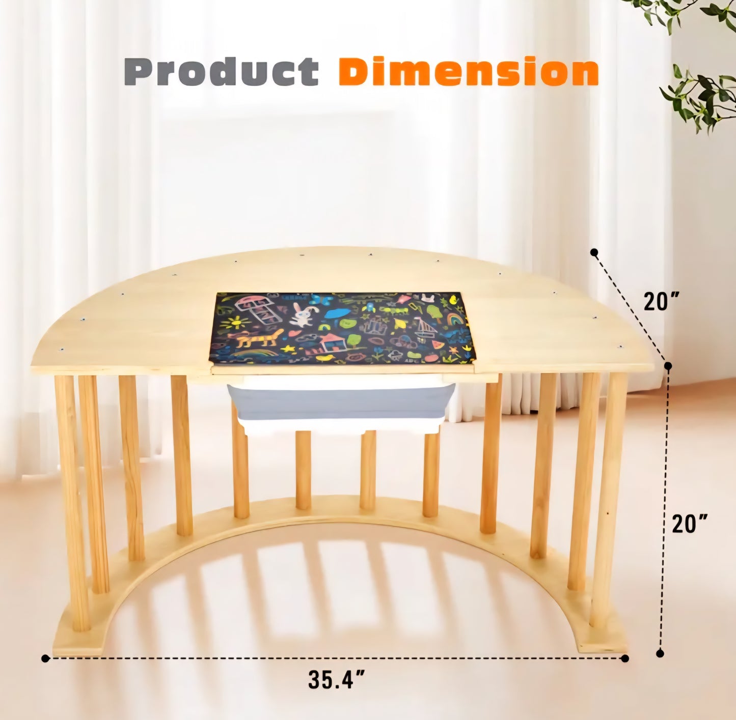 3-in-1 Climbing Arch Sensory Table
