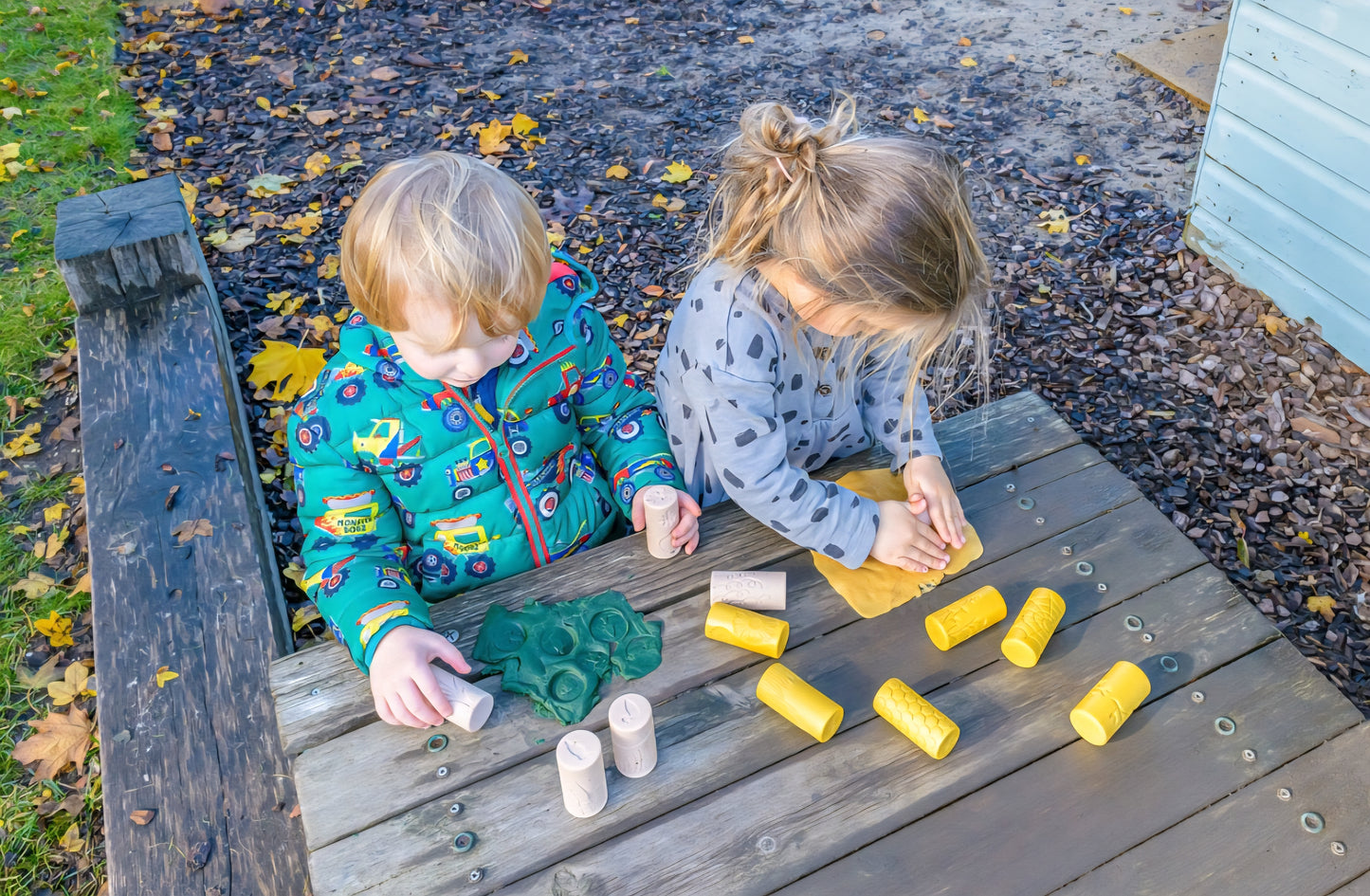 Seasonal & Nature Dough Rollers β 6-Piece Sets