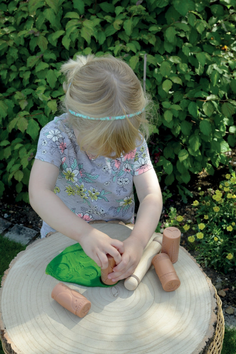 Seasonal & Nature Dough Rollers β 6-Piece Sets