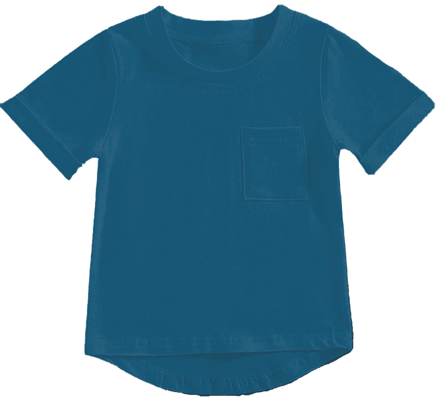 Set of 2 Clawed Meownet Floral Cats Bamboo Pocket Tees
