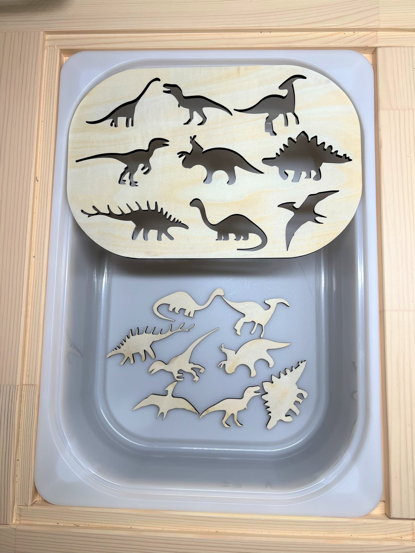 **Pre-order (Ships in 3-4 Weeks)**FLISAT Sensory Bin Insert Activity Board