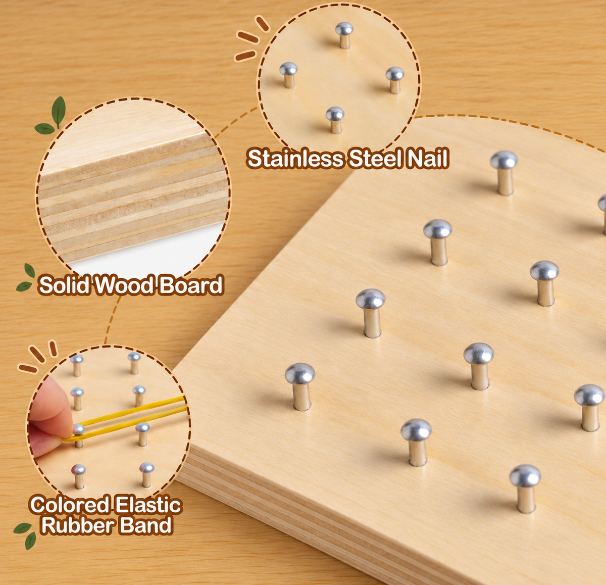 Create & Explore Geoboard Set