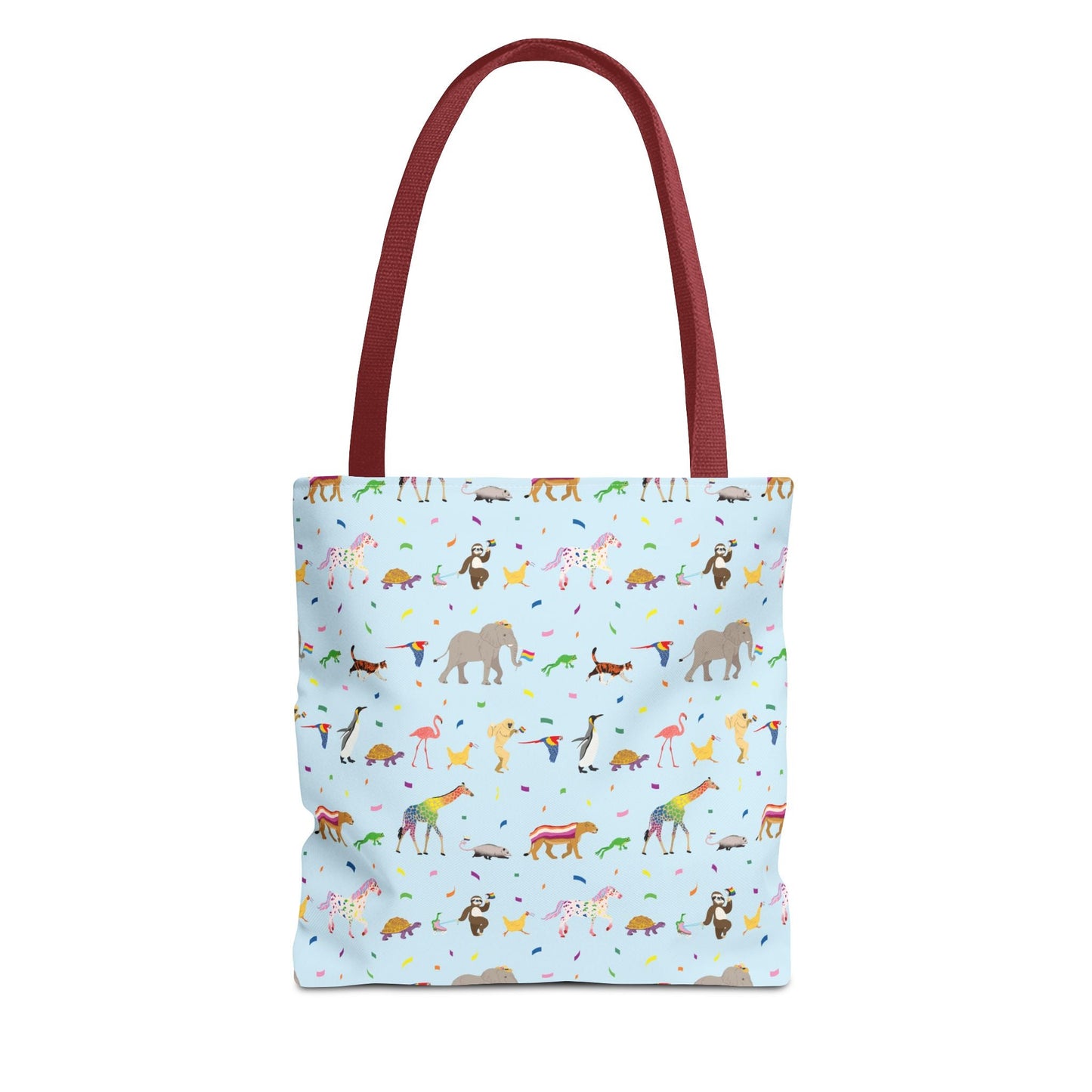 Rainbow on My Parade Tote Bag -  Pride Eco-Friendly Shopping & Beach Bag