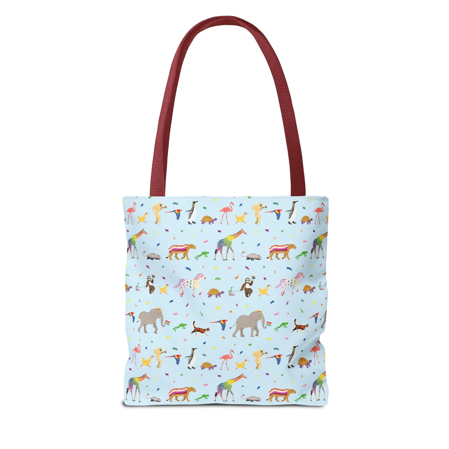 Rainbow on My Parade Tote Bag -  Pride Eco-Friendly Shopping & Beach Bag