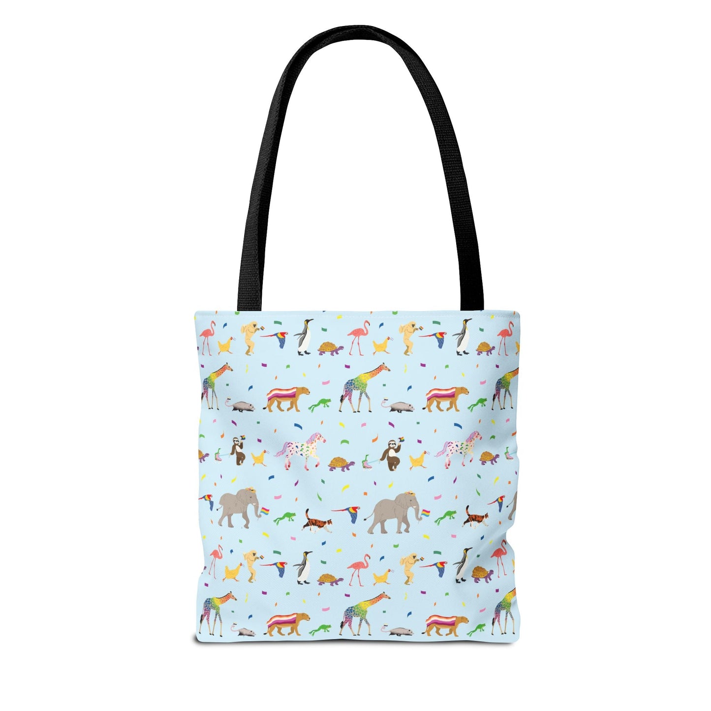 Rainbow on My Parade Tote Bag -  Pride Eco-Friendly Shopping & Beach Bag