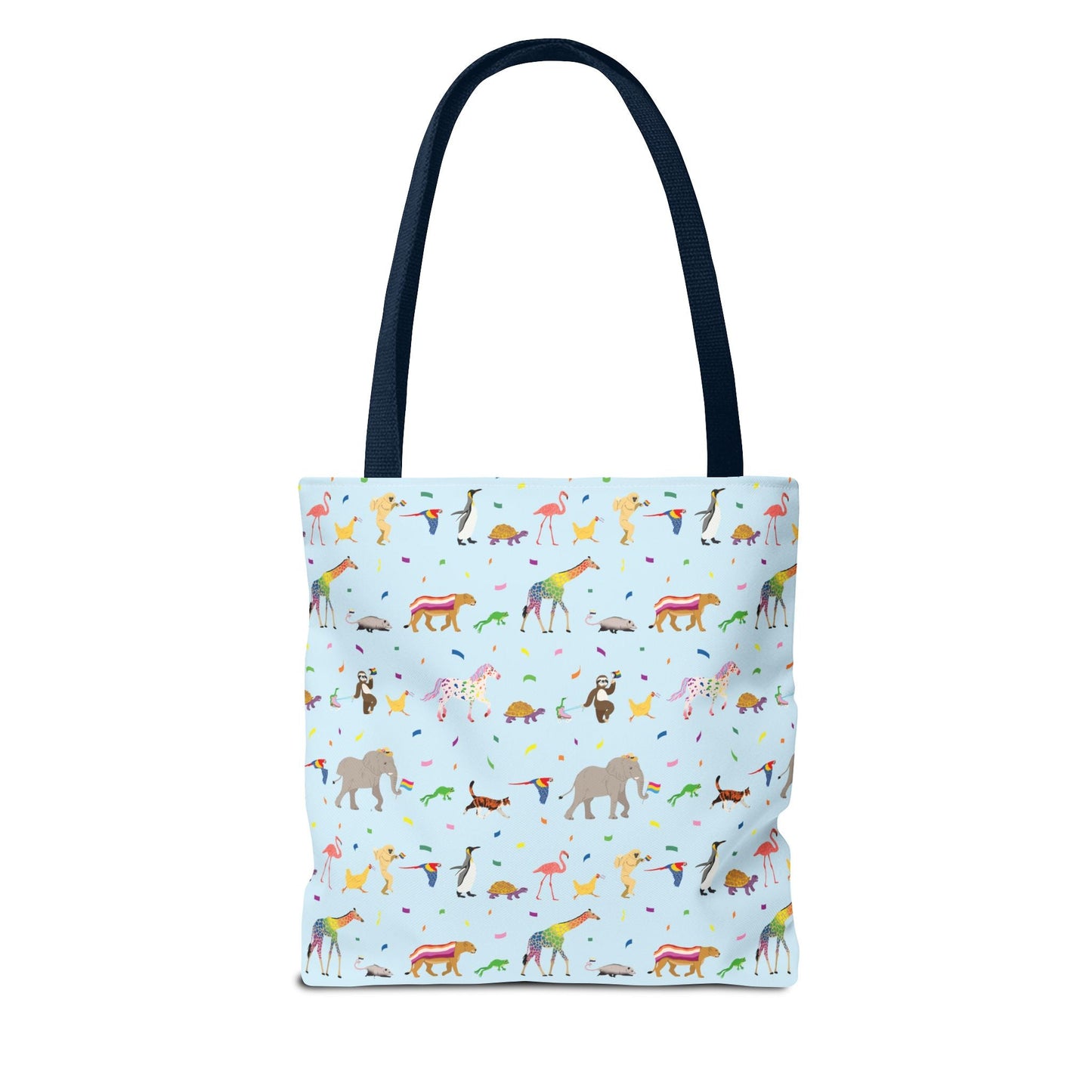 Rainbow on My Parade Tote Bag -  Pride Eco-Friendly Shopping & Beach Bag