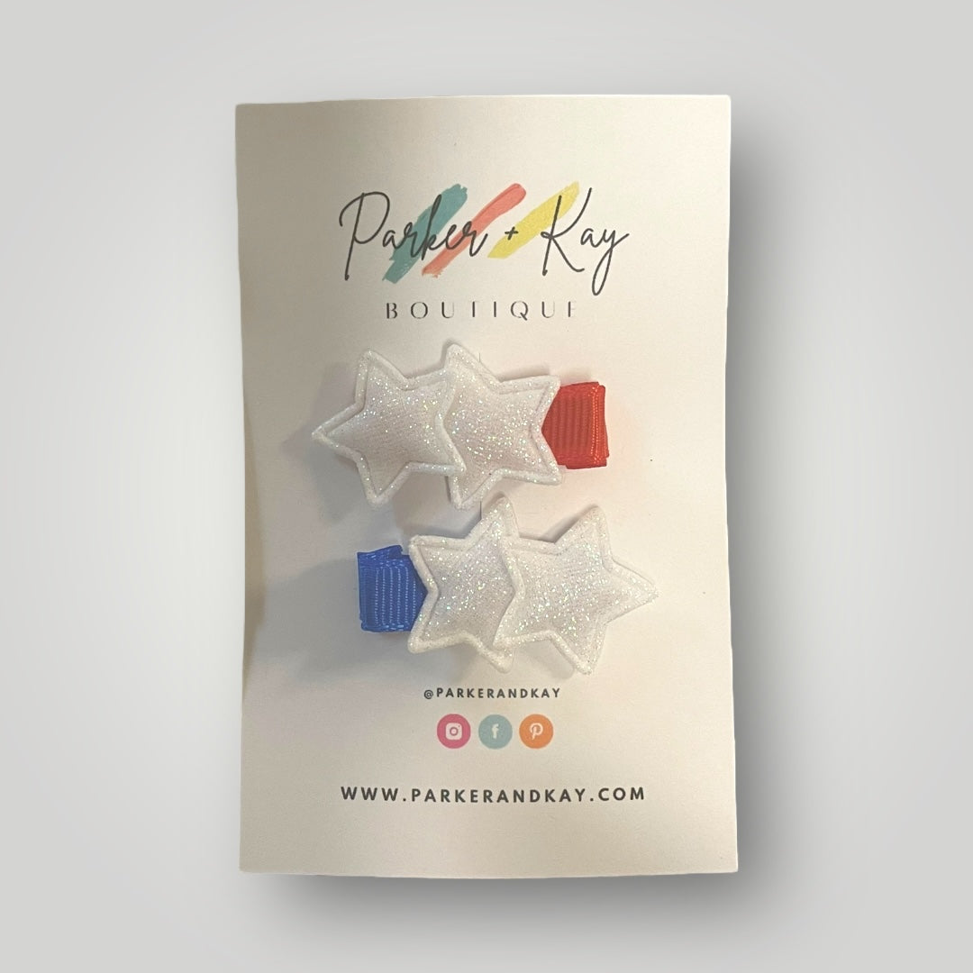 Twinkling Stars Hair Clips