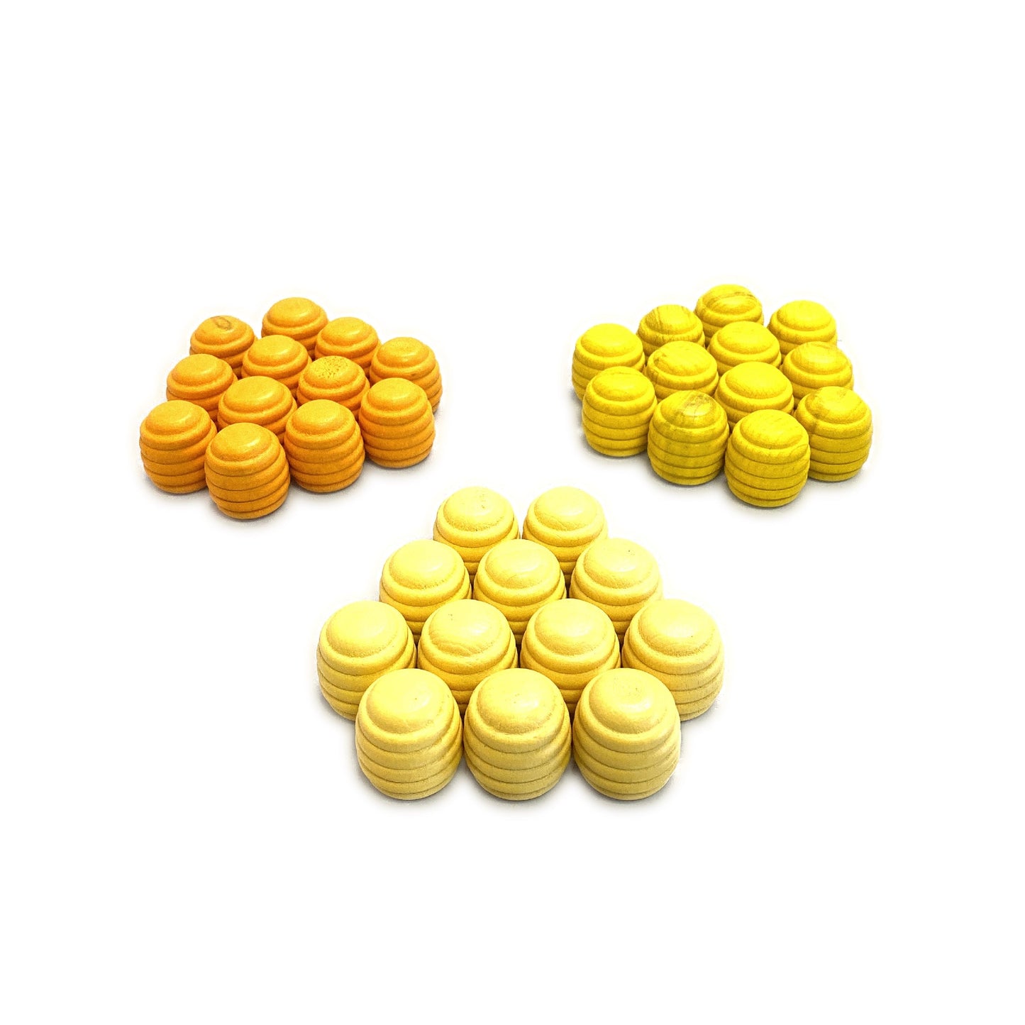 324 Pcs Mandala Loose Parts with Wooden Tray  Open-ended Play Set