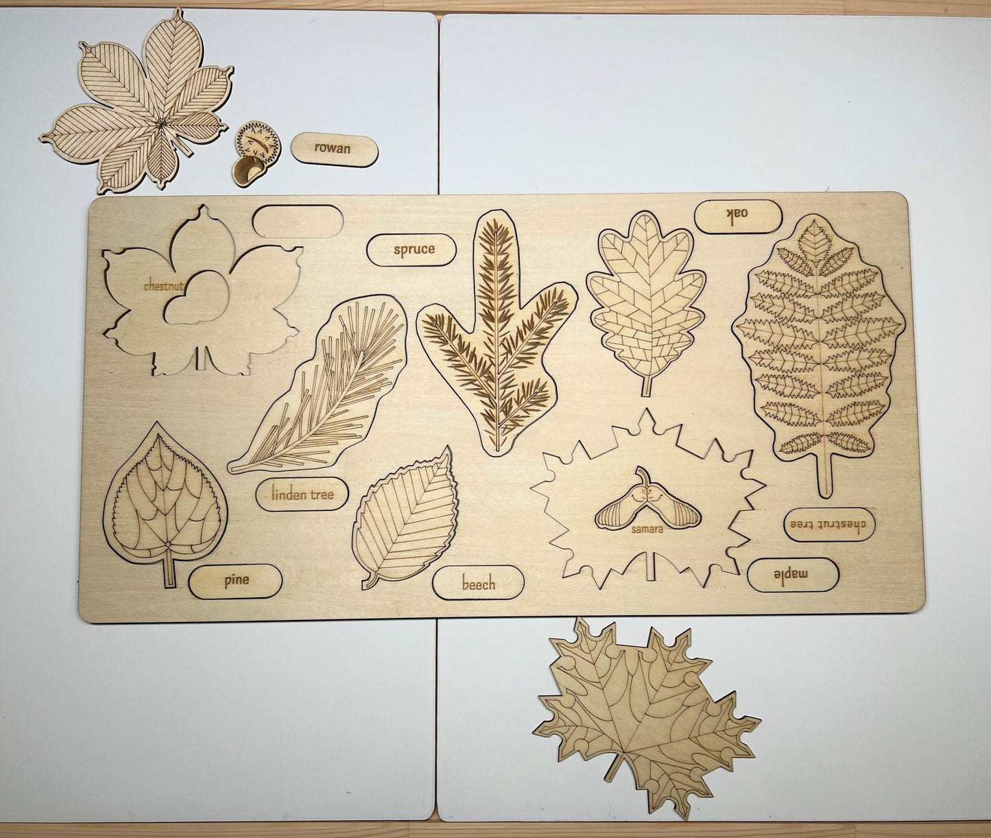 **Pre-order (Ships in 3-4 Weeks)**Educational Multi-Layered Wooden Puzzle