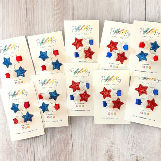 Twinkling Stars Hair Clips