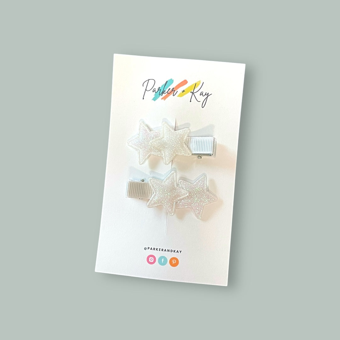 Twinkling Stars Hair Clips