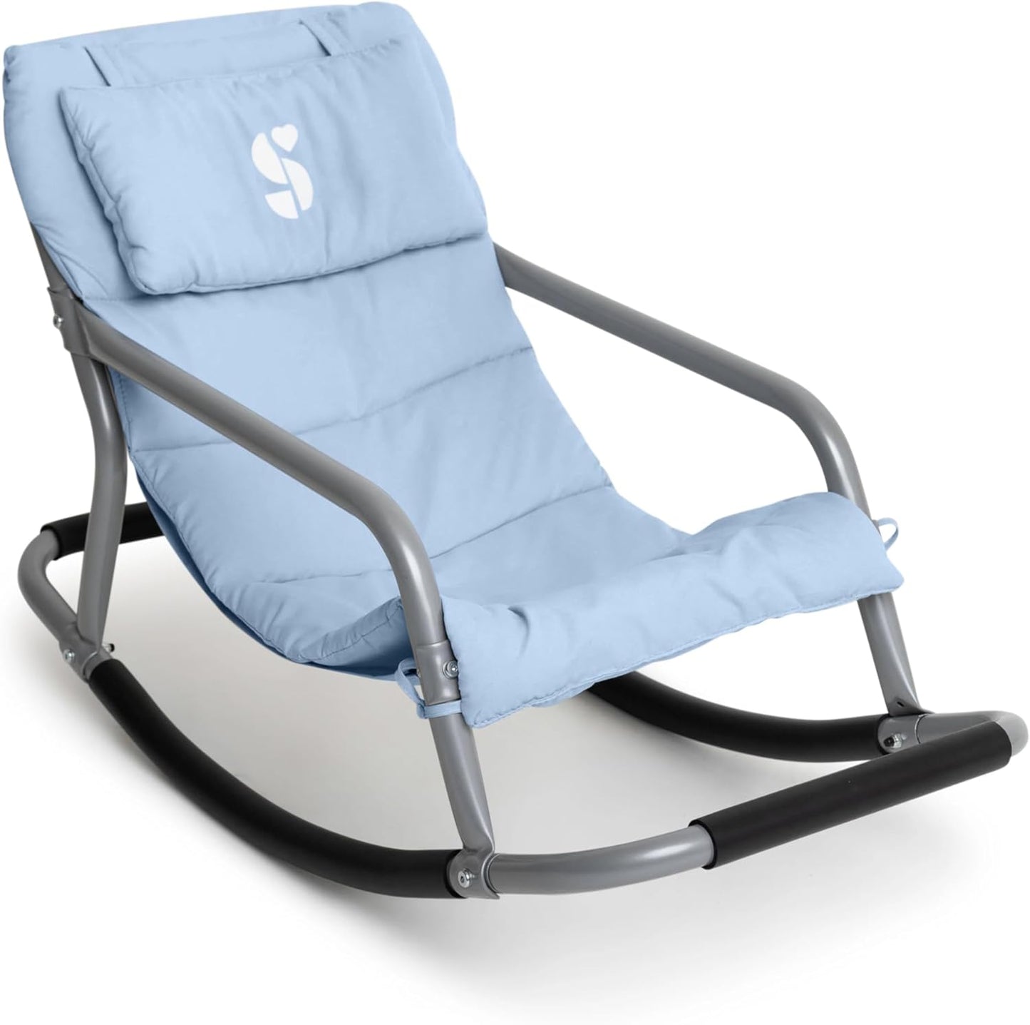 Special Supplies Sensory Rocking Chair for Kids - Comfortable Kids Rocker- Versatile Floor Chair with Soft Fabric and Stability for Playroom, Bedroom, or Nursery (Ages 3+)