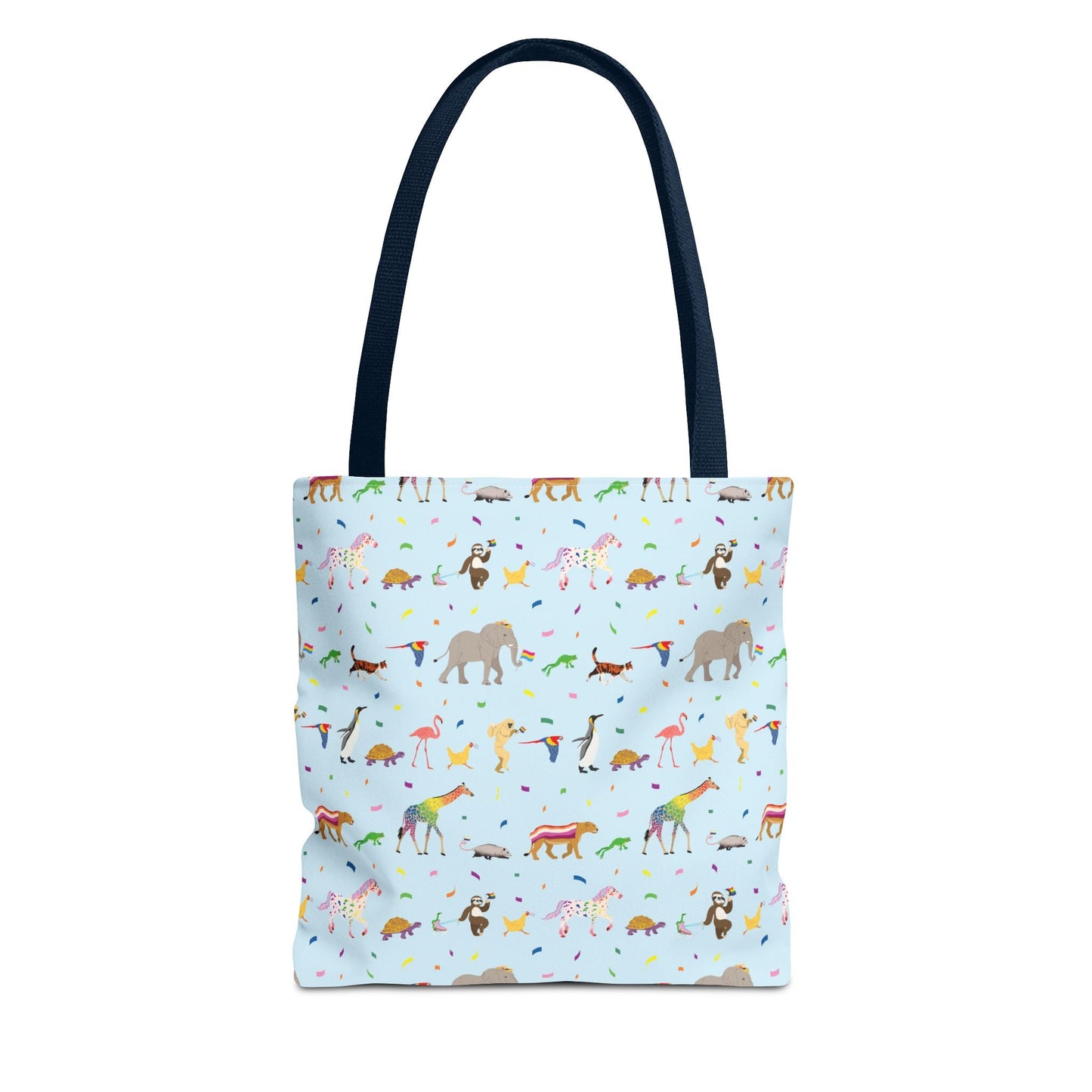 Rainbow on My Parade Tote Bag -  Pride Eco-Friendly Shopping & Beach Bag