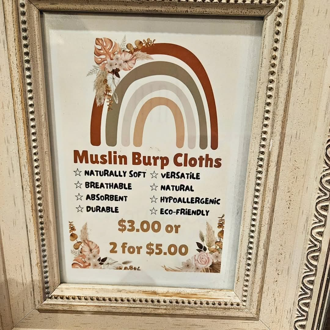 Muslin Burp Cloths