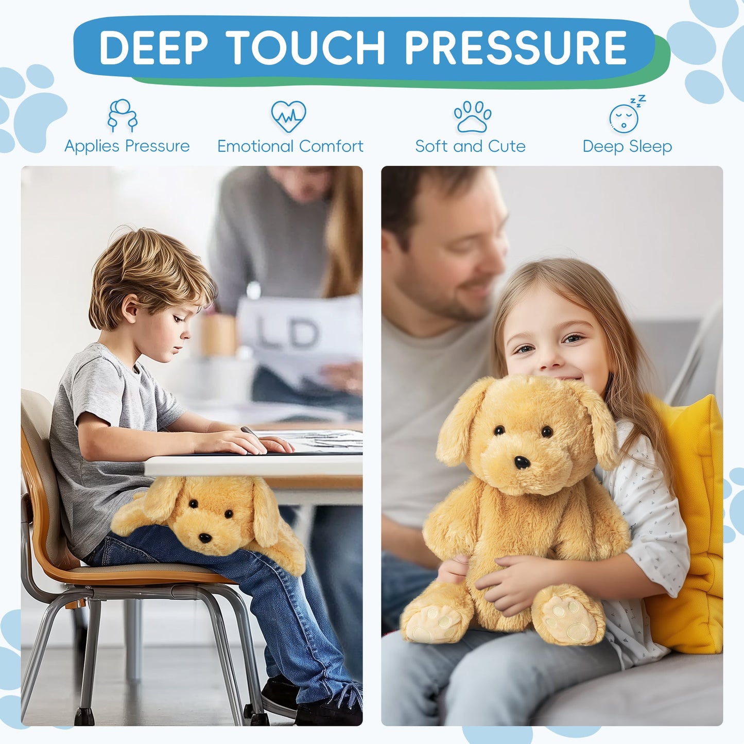 Outree Animal Weighted Lap Blanket