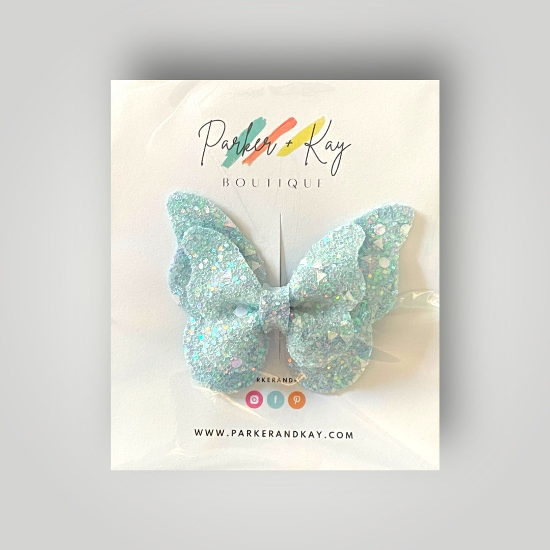 Whimsical Butterfly Statement Hair Clip