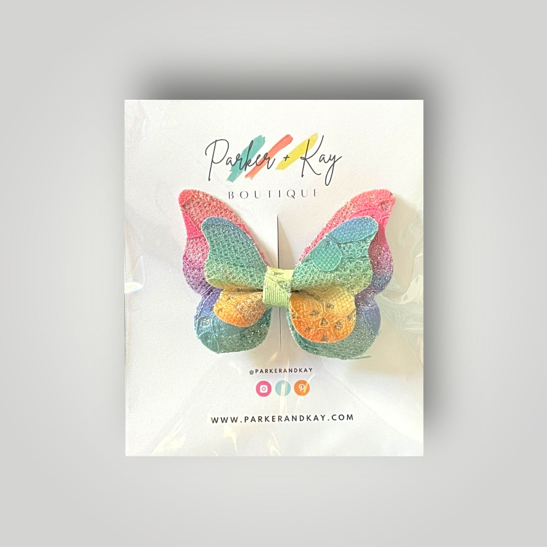 Whimsical Butterfly Statement Hair Clip