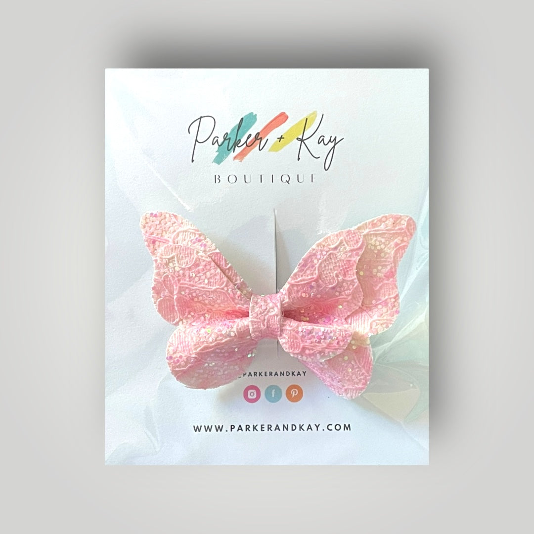 Whimsical Butterfly Statement Hair Clip